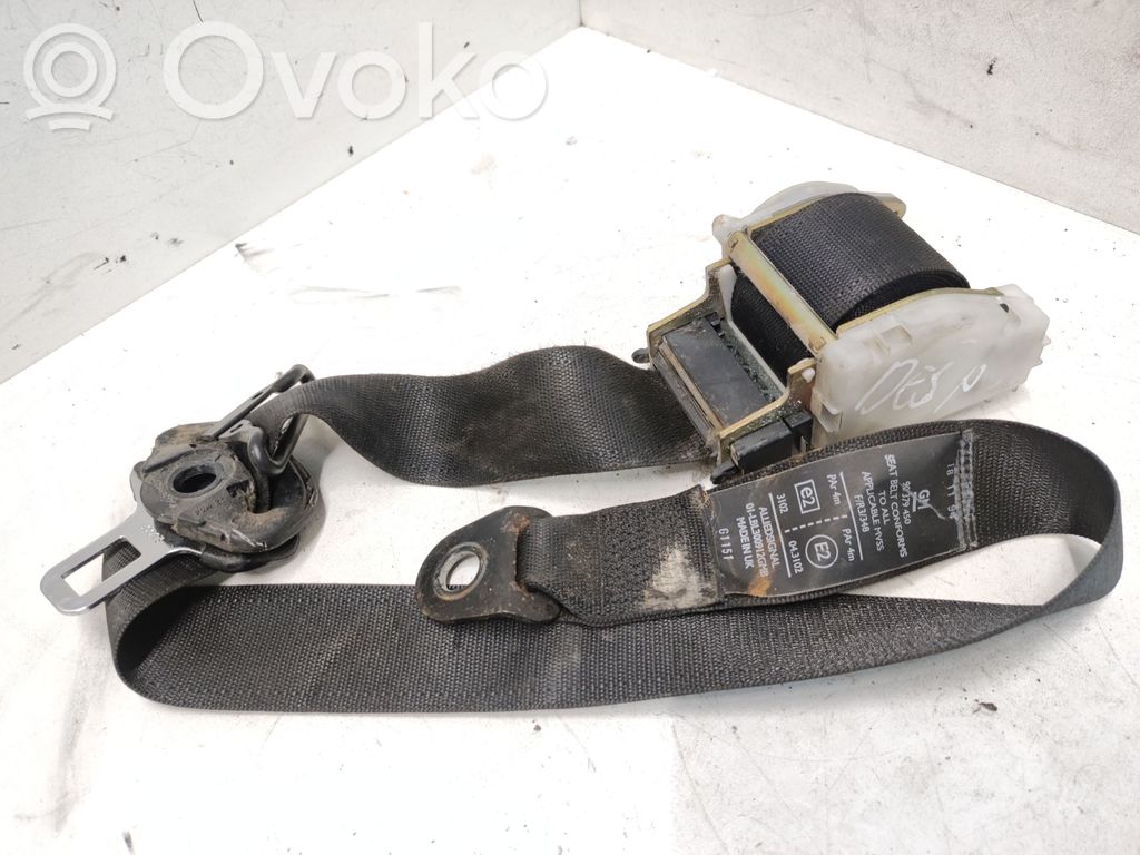 Opel Omega B1 Cinturón delantero 