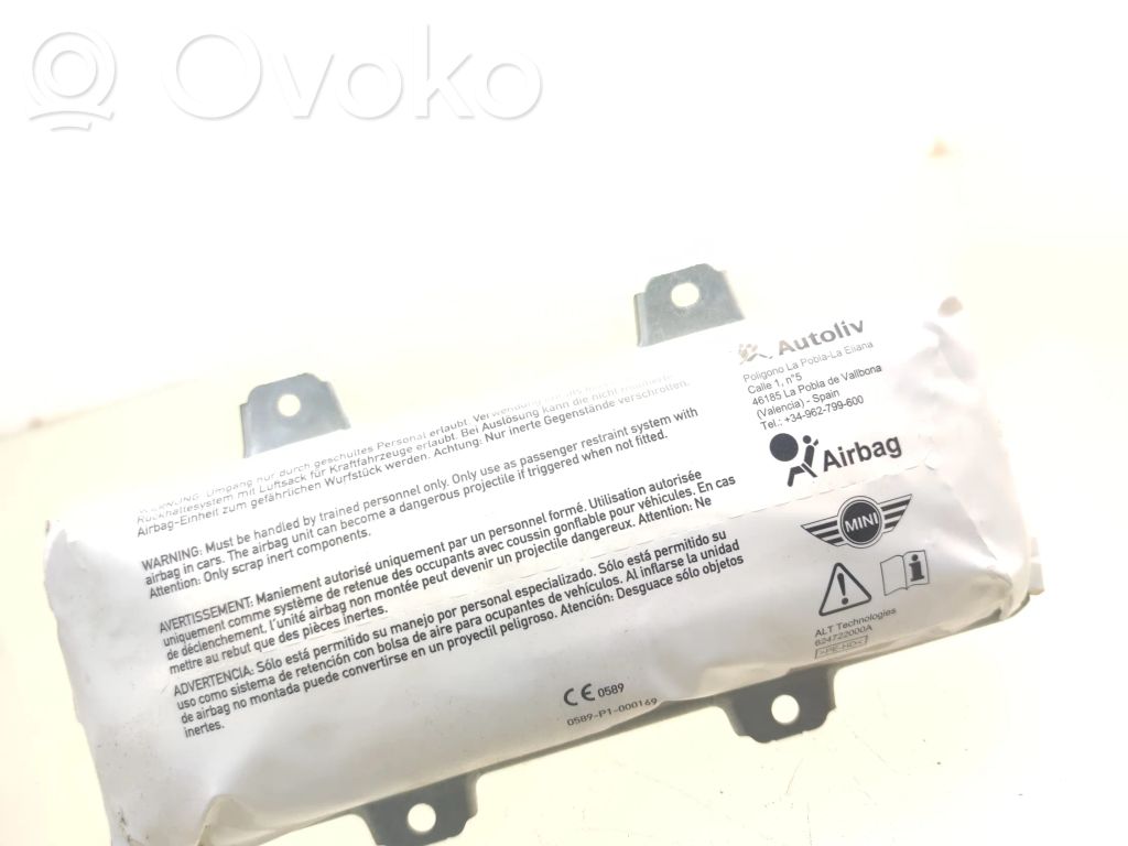 Mini Cooper Countryman R60 Poduszka powietrzna Airbag pasażera 