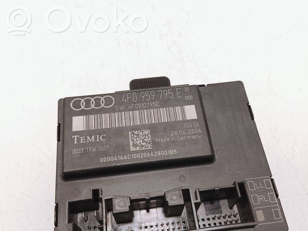 Door control unit/module   4F0959795E,28042006,4F0910795E