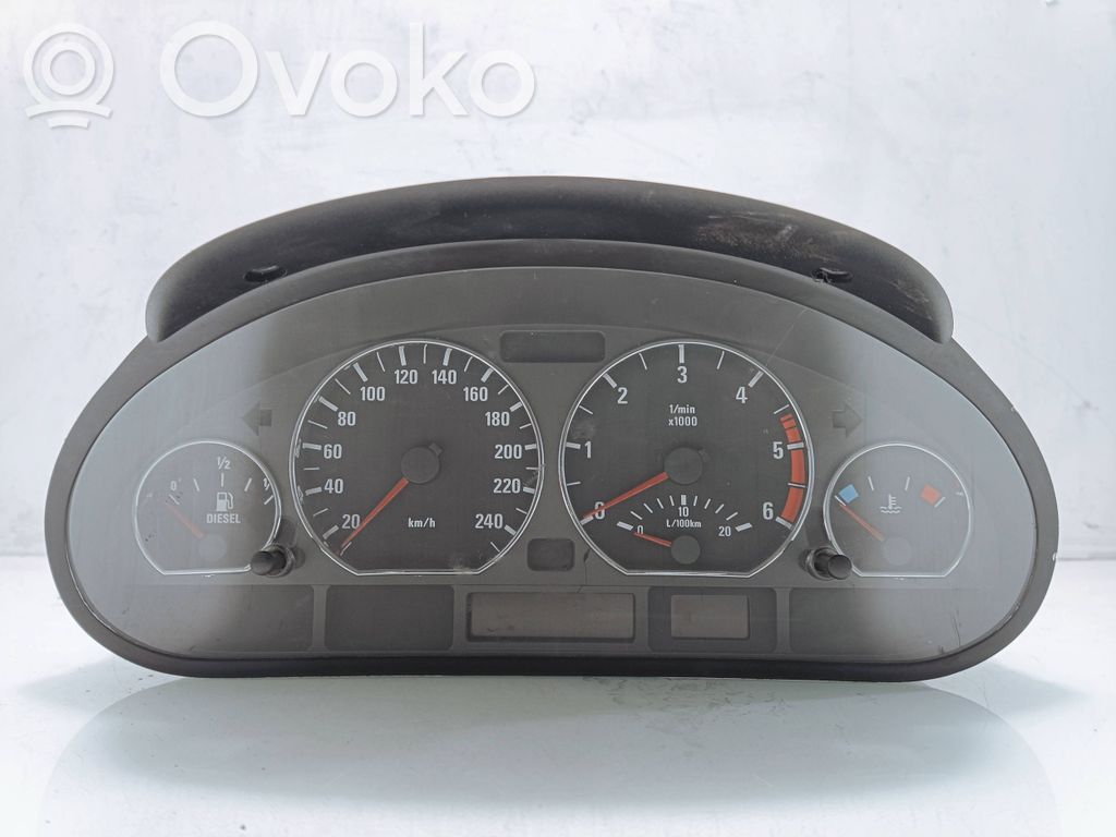 BMW 3 E46 Speedometer (instrument cluster) 