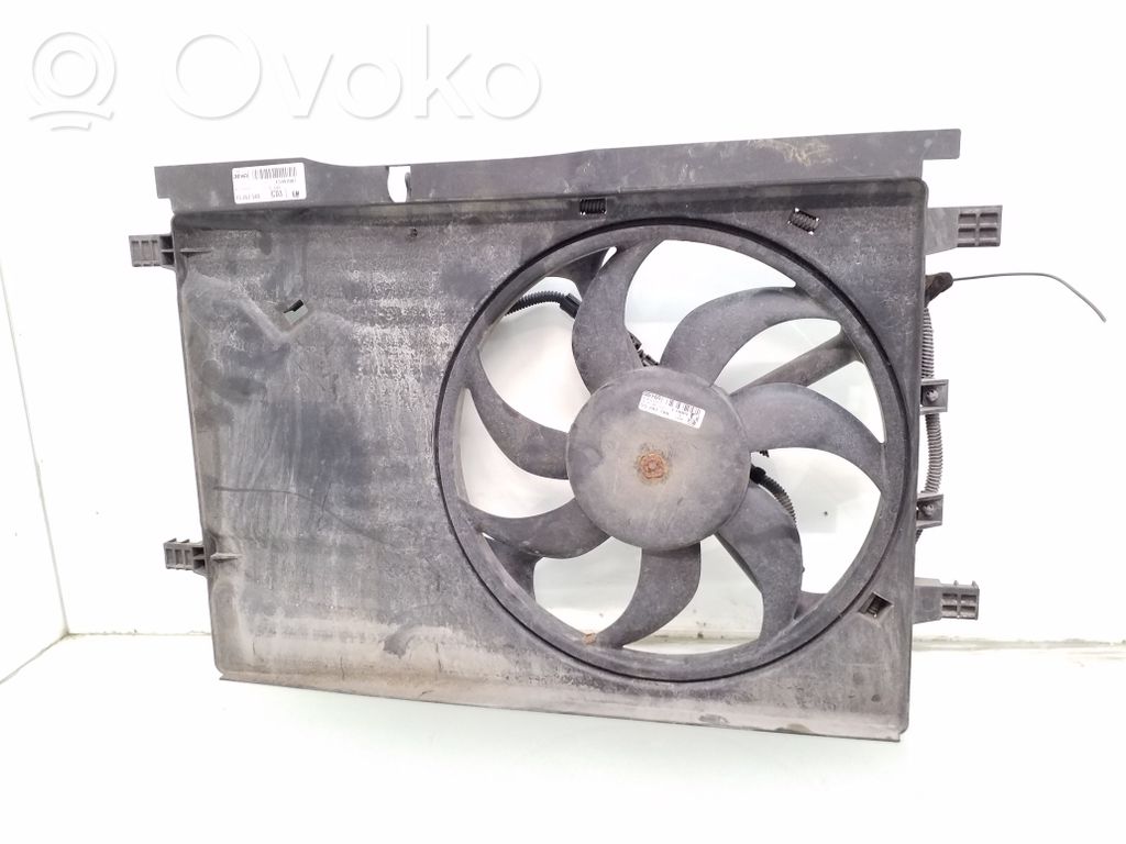 Opel Corsa D Elektrinis radiatorių ventiliatorius 