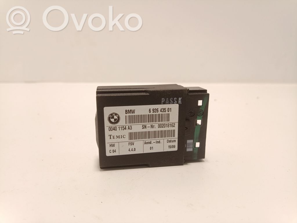 Unidad de control del asiento   6926435,00401154A3,002018162