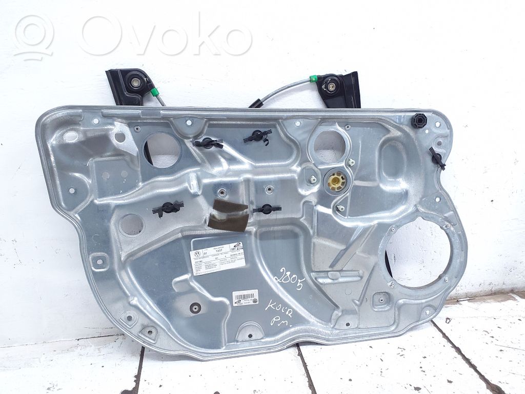 Volkswagen Polo Mécanisme de lève-vitre avant sans moteur 