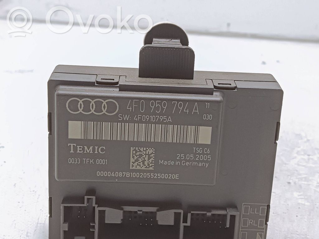 Centralina/modulo portiere   4F0959794A,4F0910795A