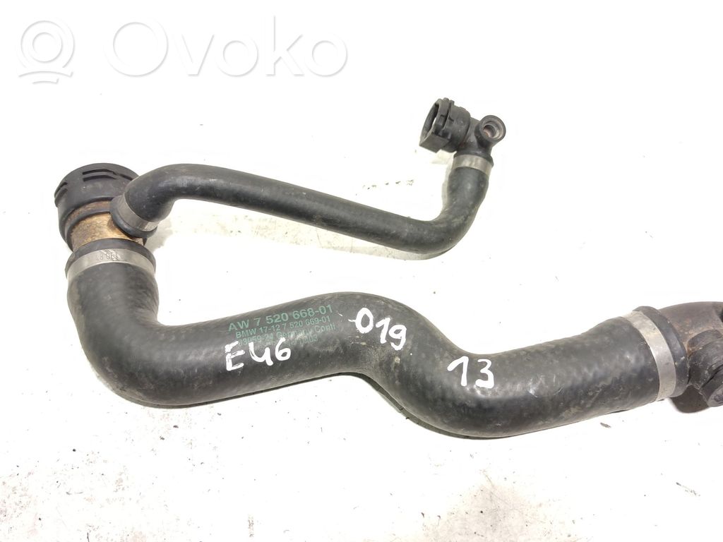BMW 3 E46 Engine coolant pipe/hose 