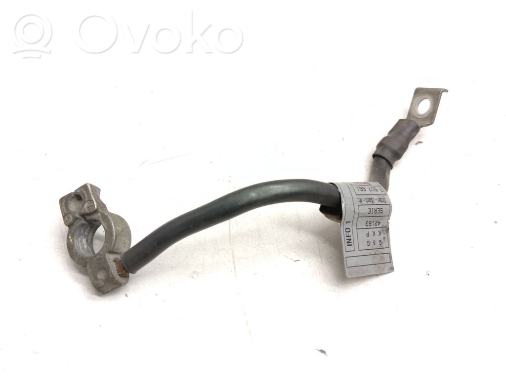 BMW 3 E46 Minuskabel Massekabel Batterie 