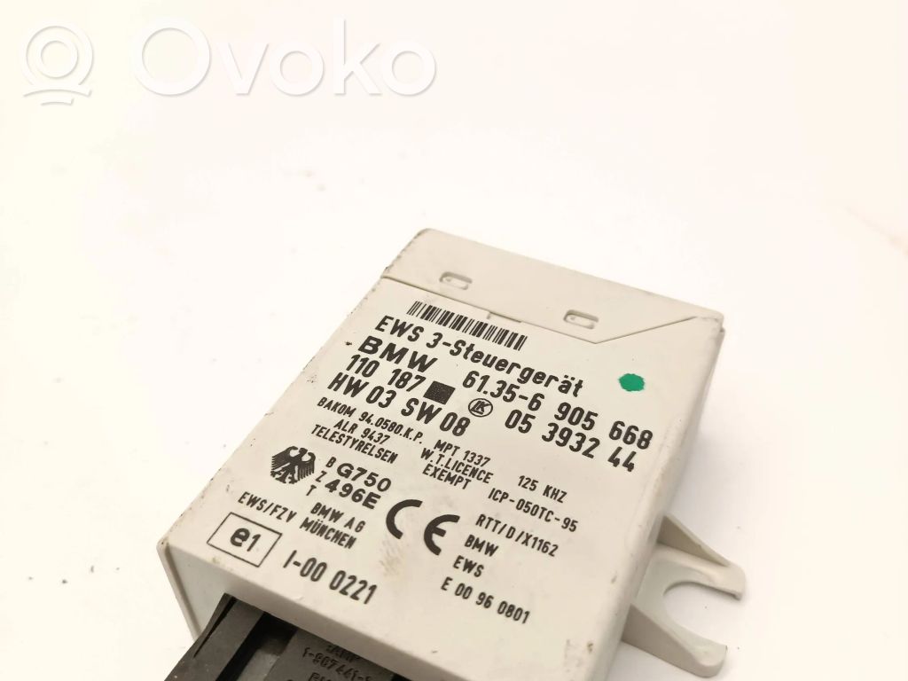 Immobilizer control unit/module   61356905668,05393244,110187