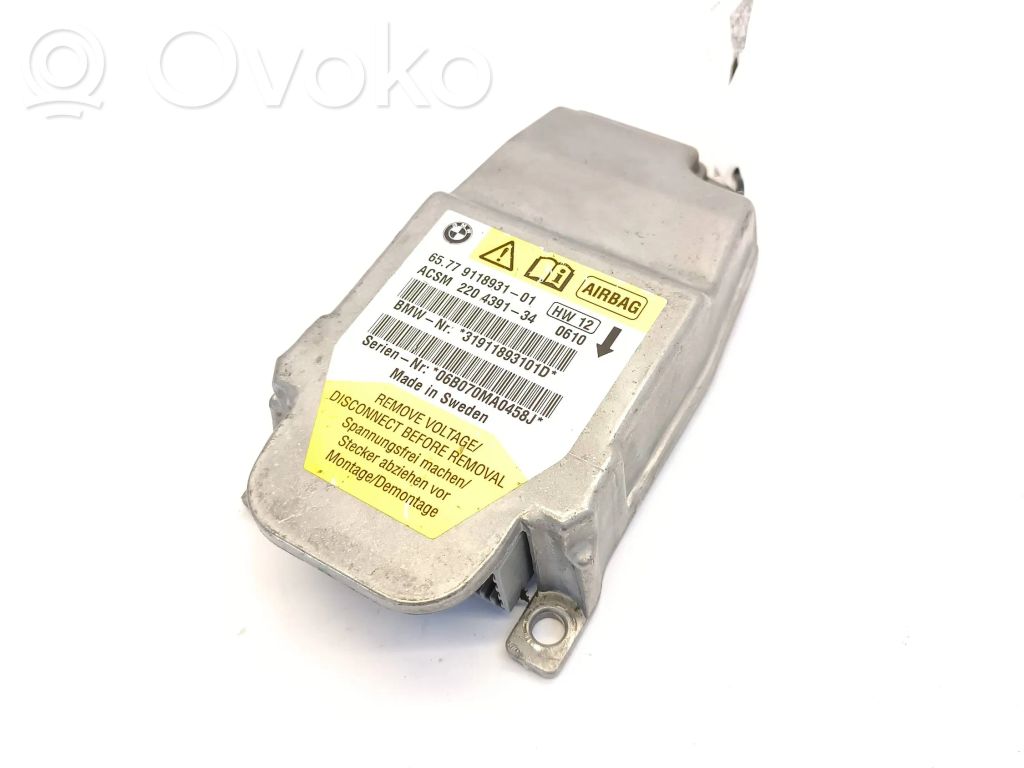 BMW 5 E60 E61 Airbag control unit/module 