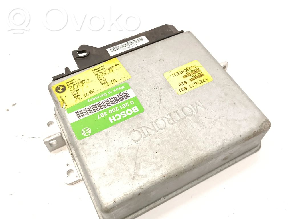 BMW 3 E30 Engine control unit/module 