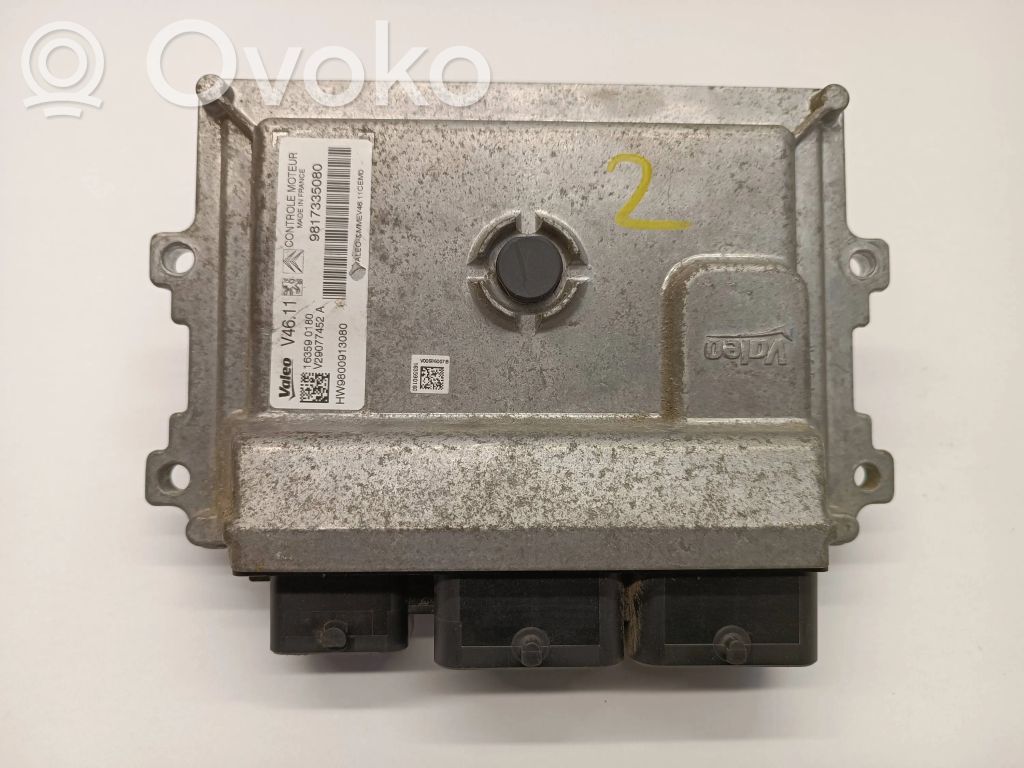 Engine control unit/module   9817335080,163590180,166500180