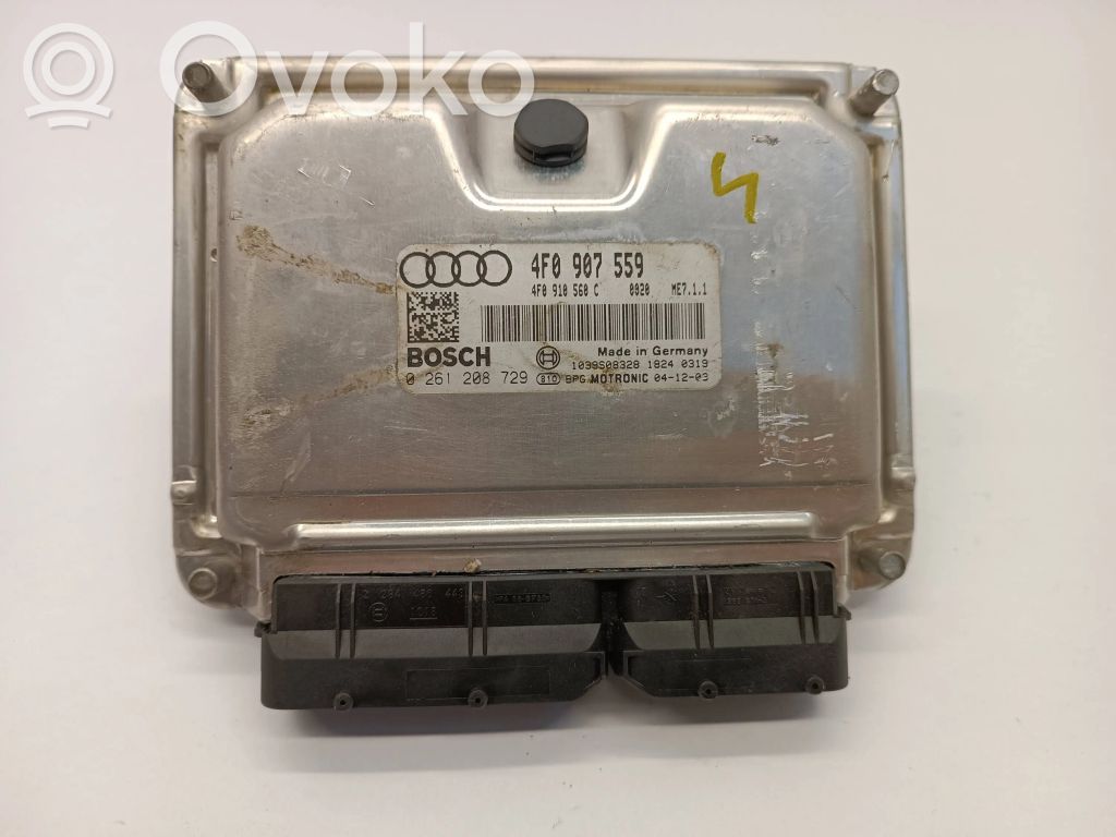 Audi A6 S6 C6 4F Engine control unit/module 
