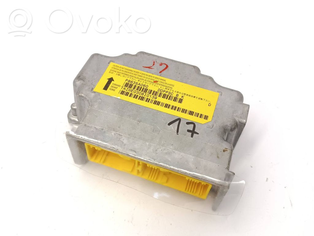 Mitsubishi Lancer X Airbag control unit/module 