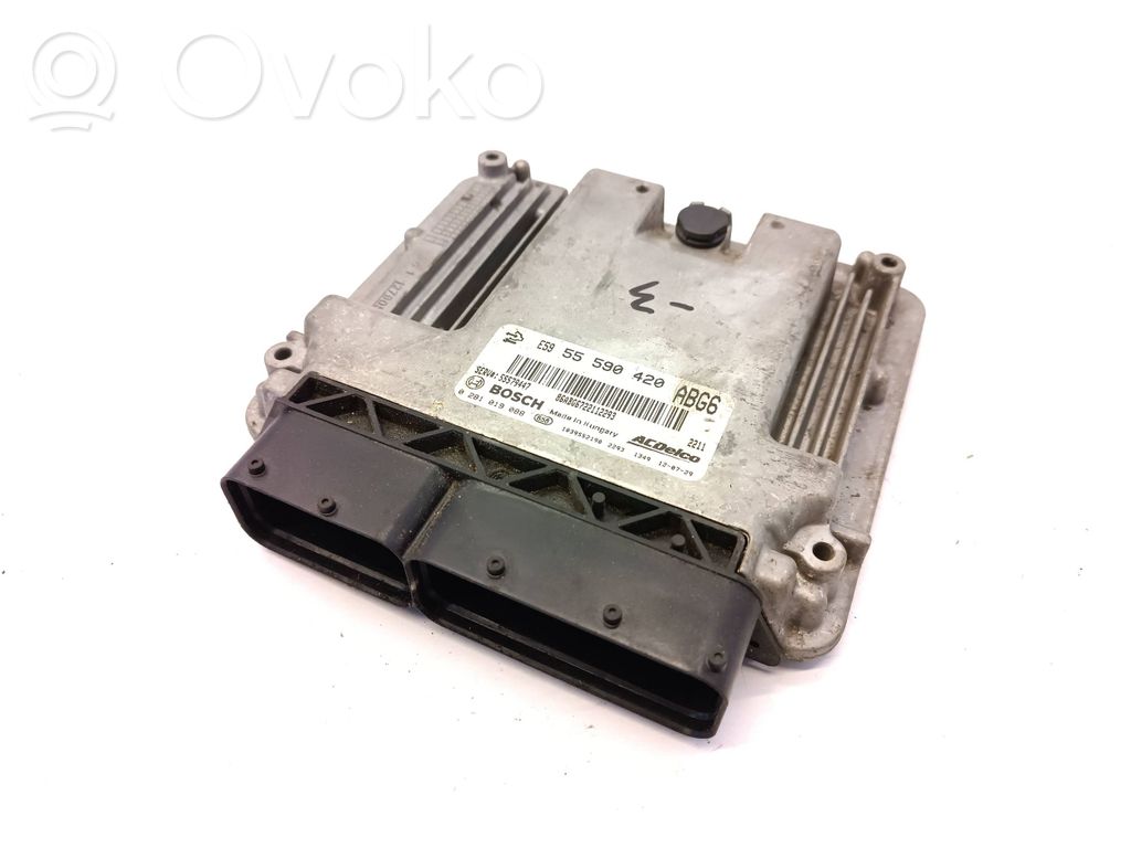 Opel Astra J Engine control unit/module 
