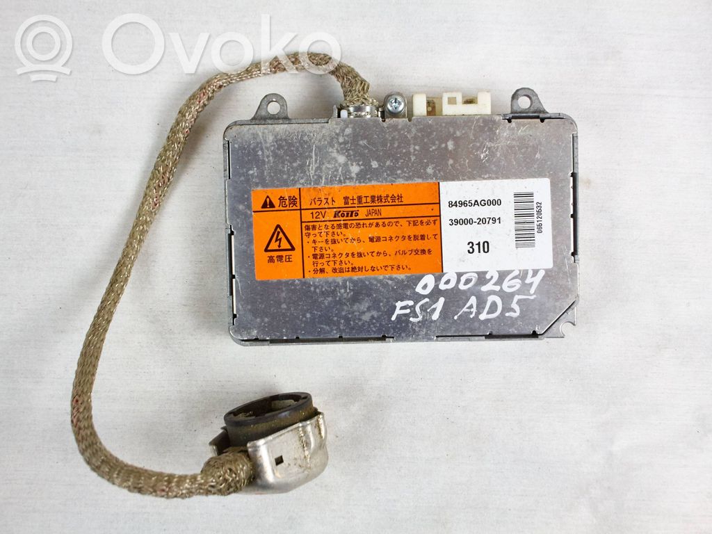 Subaru Legacy Module de ballast de phare Xenon 