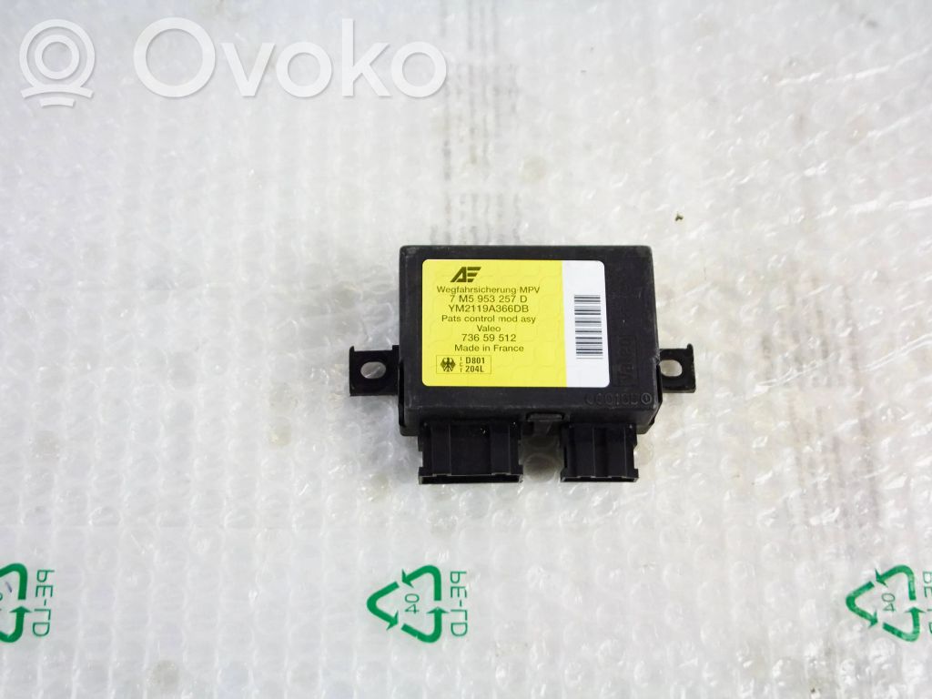 Immobilizer control unit/module   7M5953257D,YM2119A366DB,73659512