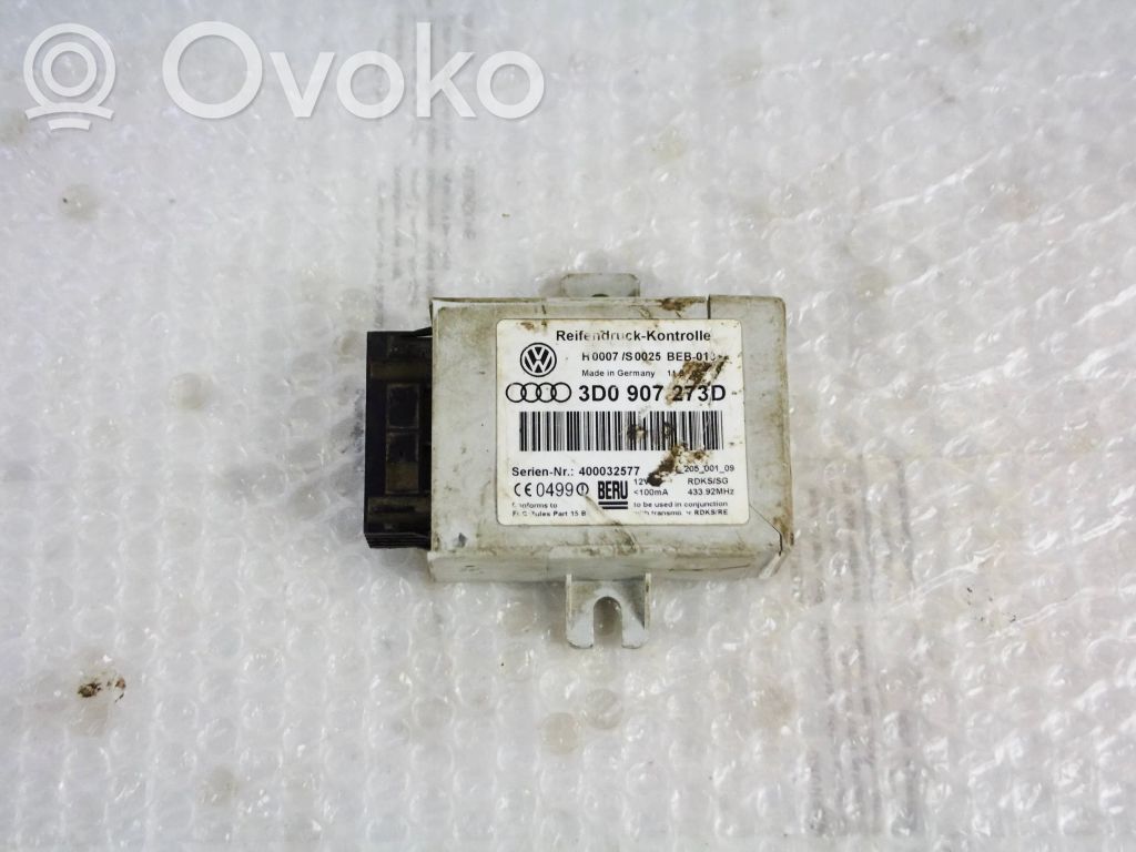 Volkswagen Phaeton Tire pressure control unit 