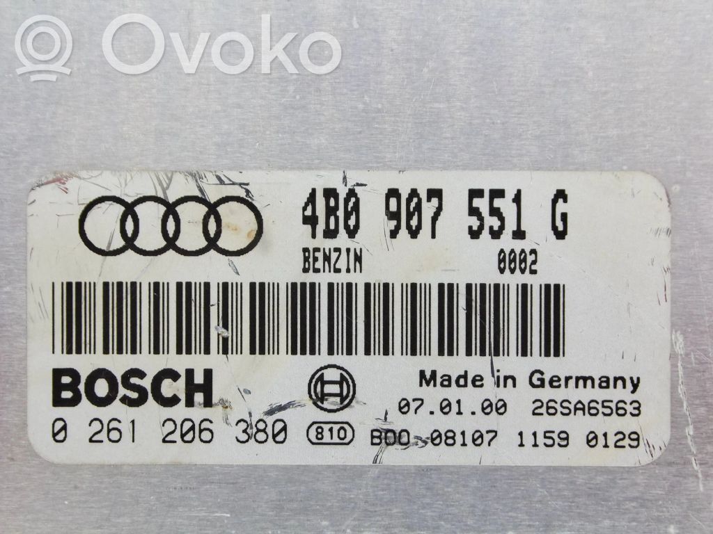 Audi A6 S6 C5 4B Engine control unit/module 