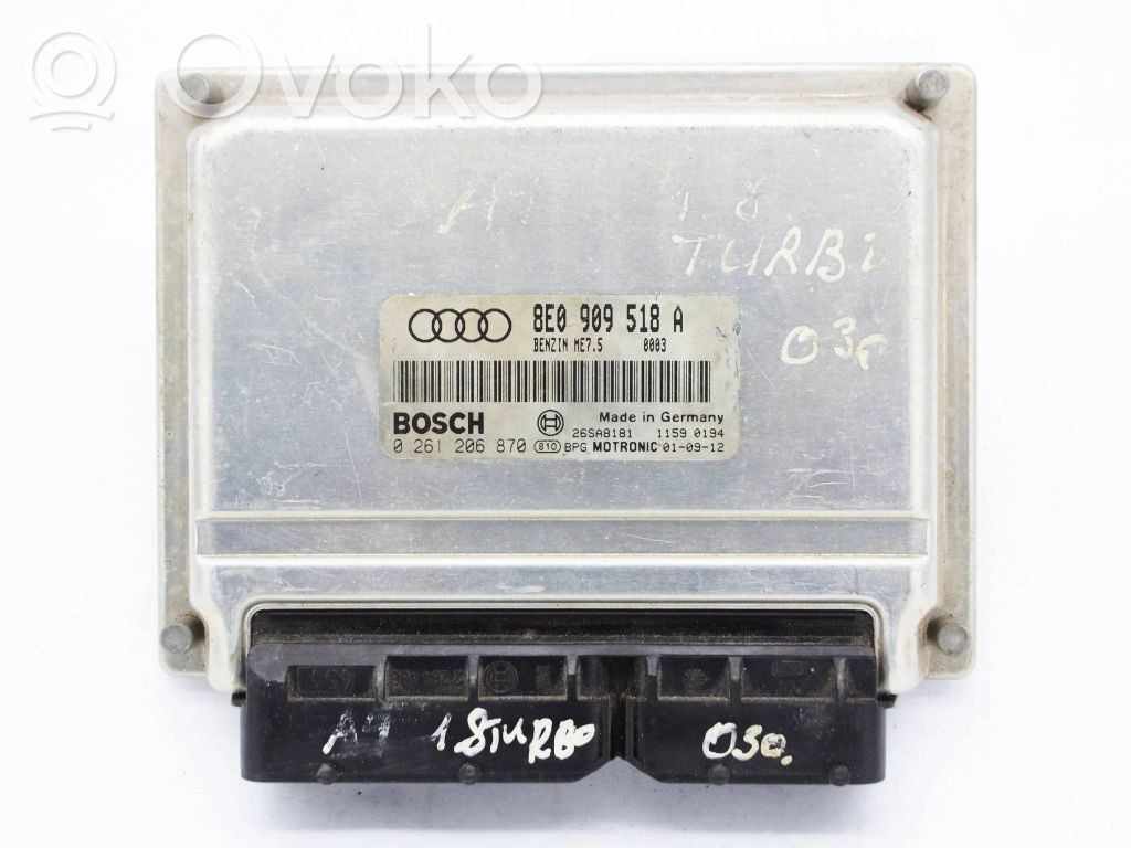 Audi A4 S4 B6 8E 8H Engine control unit/module 