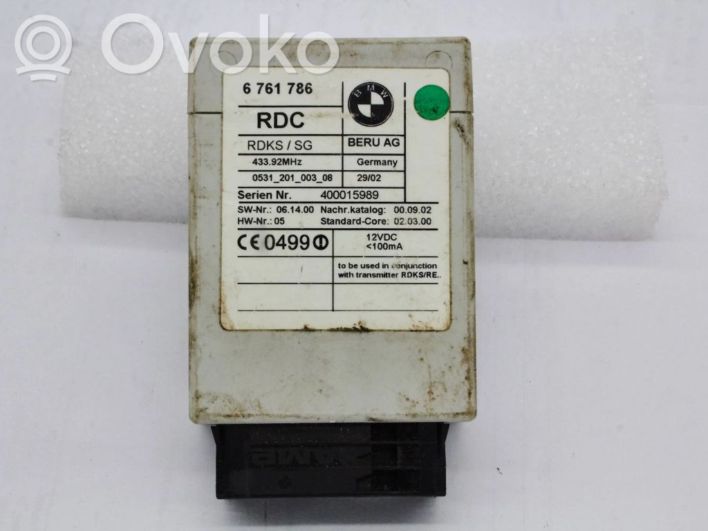 BMW 7 E65 E66 Tire pressure sensor 
