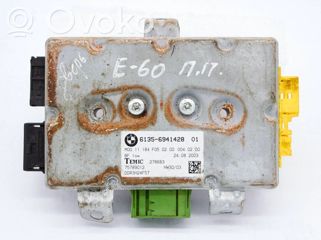 BMW 5 E60 E61 Airbag control unit/module 
