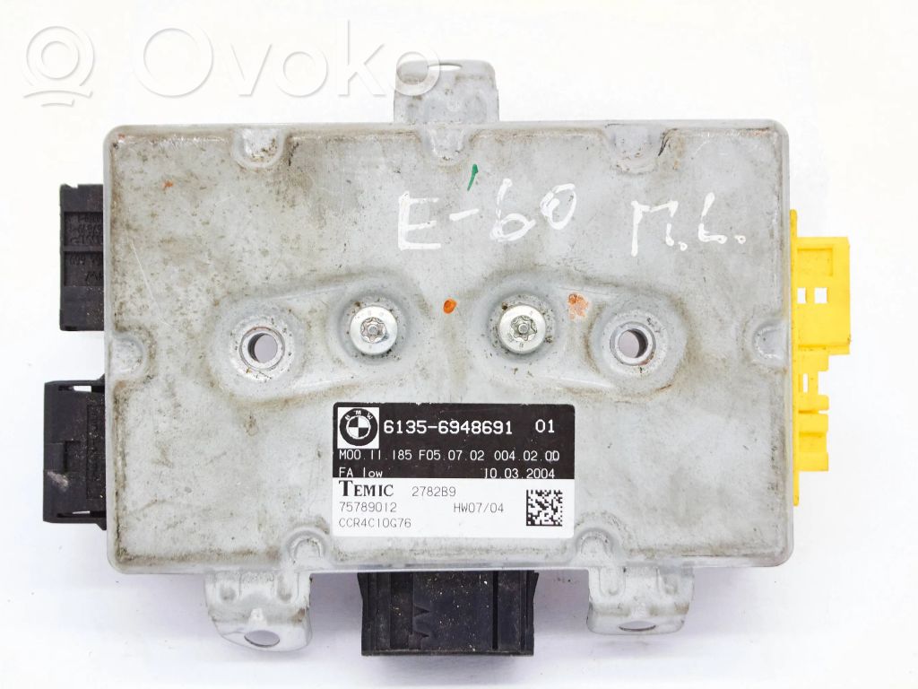 BMW 5 E60 E61 Airbag control unit/module 