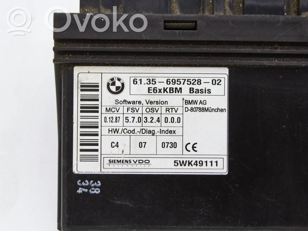 BMW 5 E60 E61 Komforta modulis 