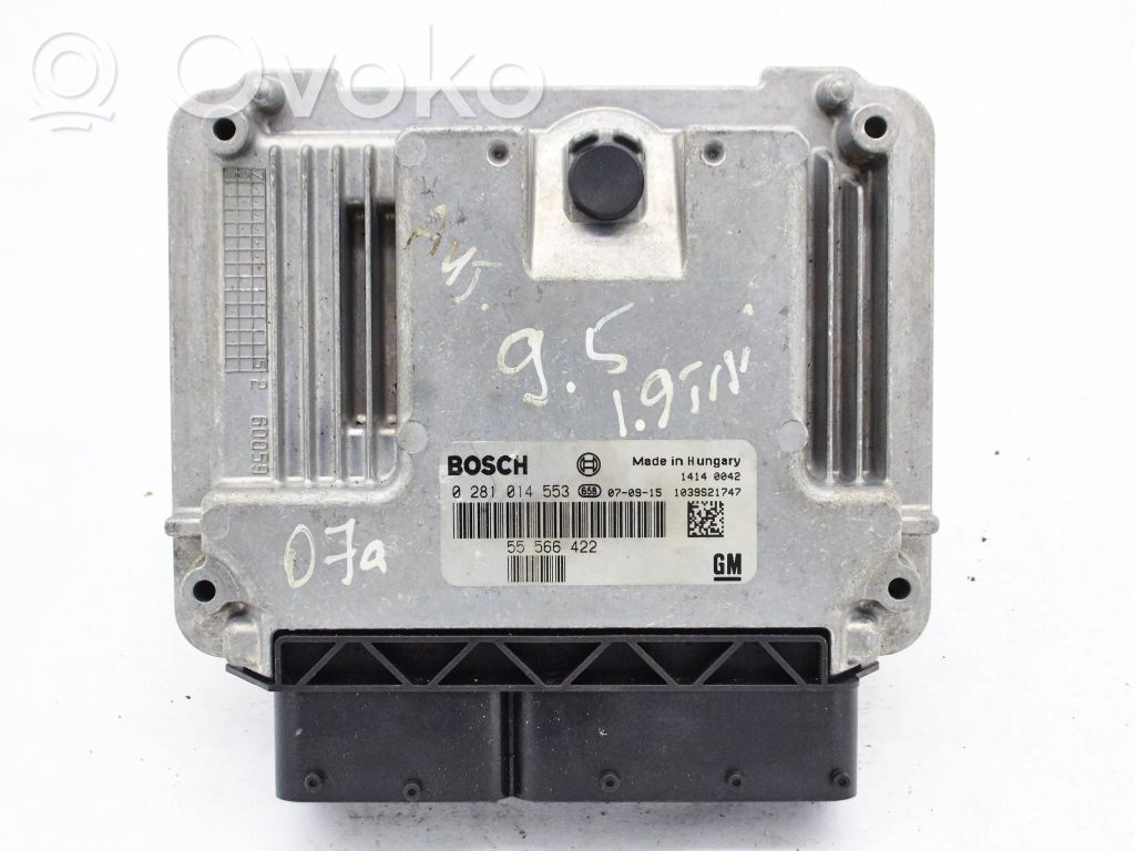 Saab 9-3 Ver2 Air suspension control unit module (rear) 