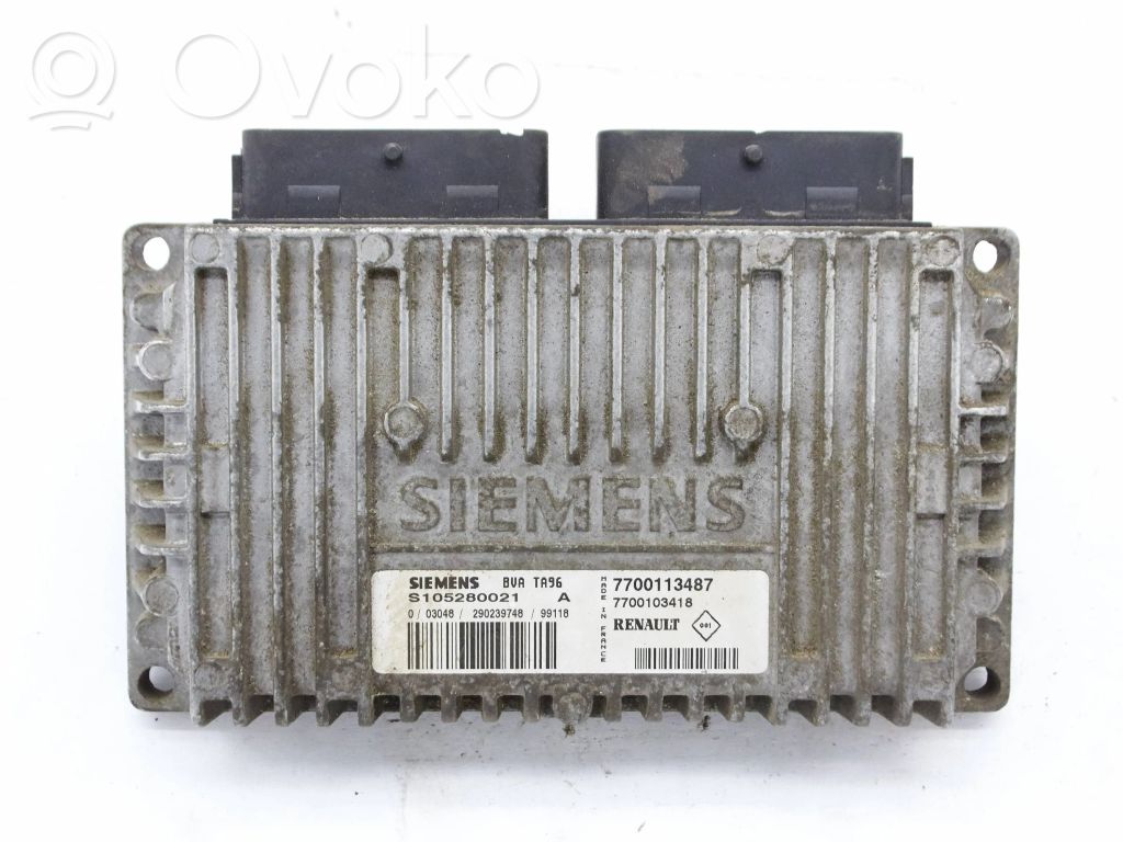 Renault Clio I Gearbox control unit/module 