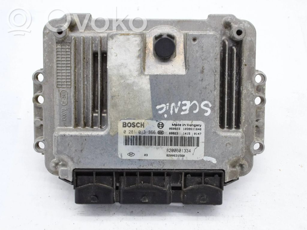 Renault Megane II Engine control unit/module 
