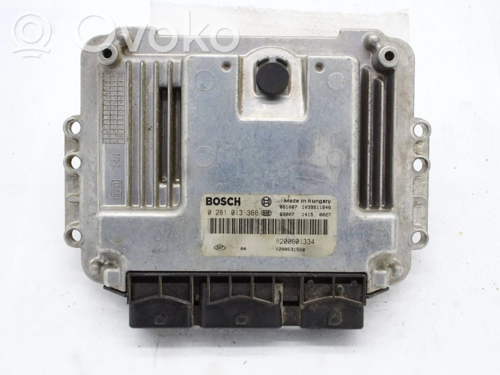 Renault Megane II Engine control unit/module 