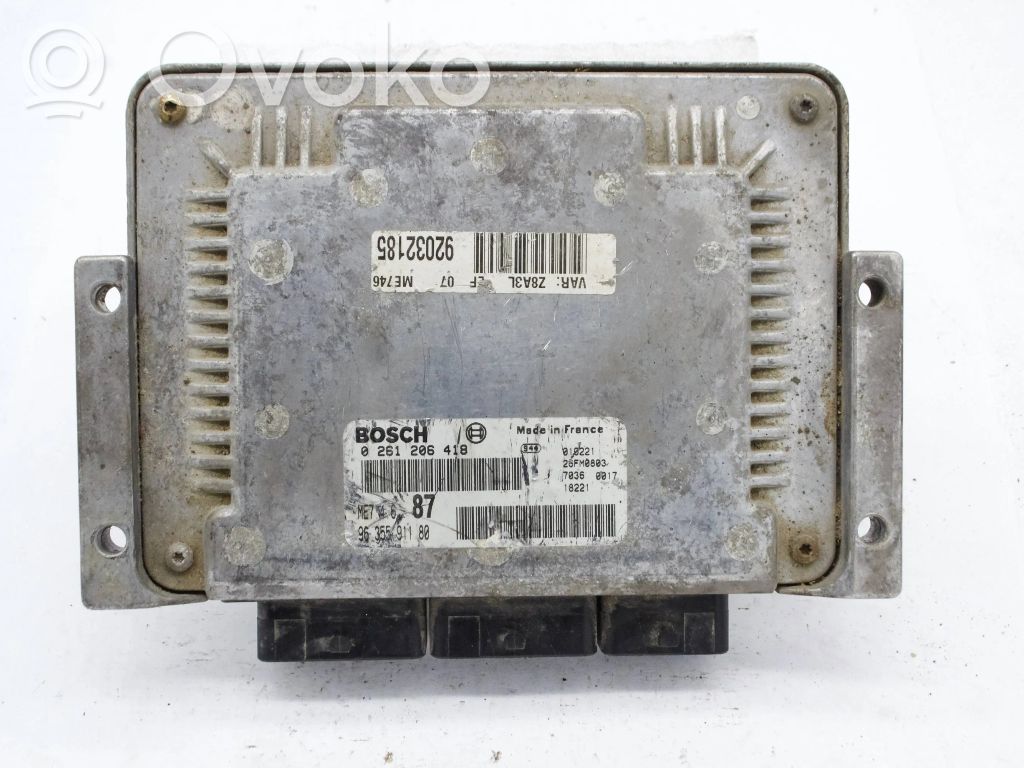 Peugeot 607 Engine control unit/module 