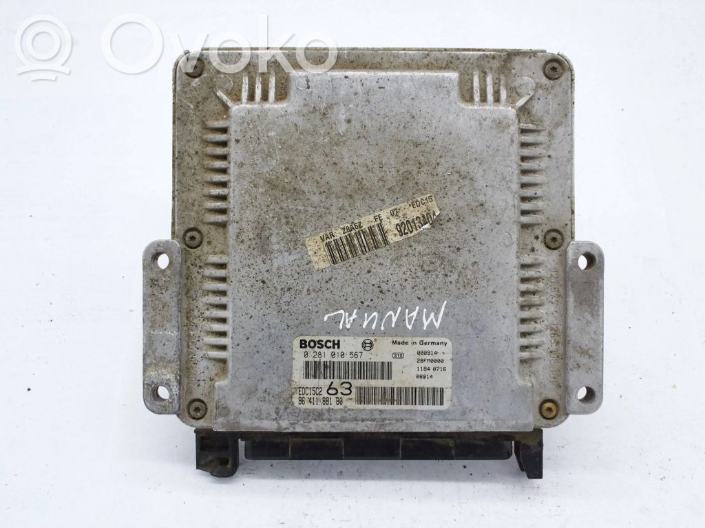 Peugeot 607 Engine control unit/module 