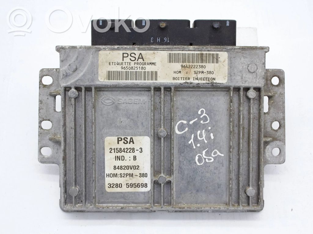 Citroen C3 Engine control unit/module 