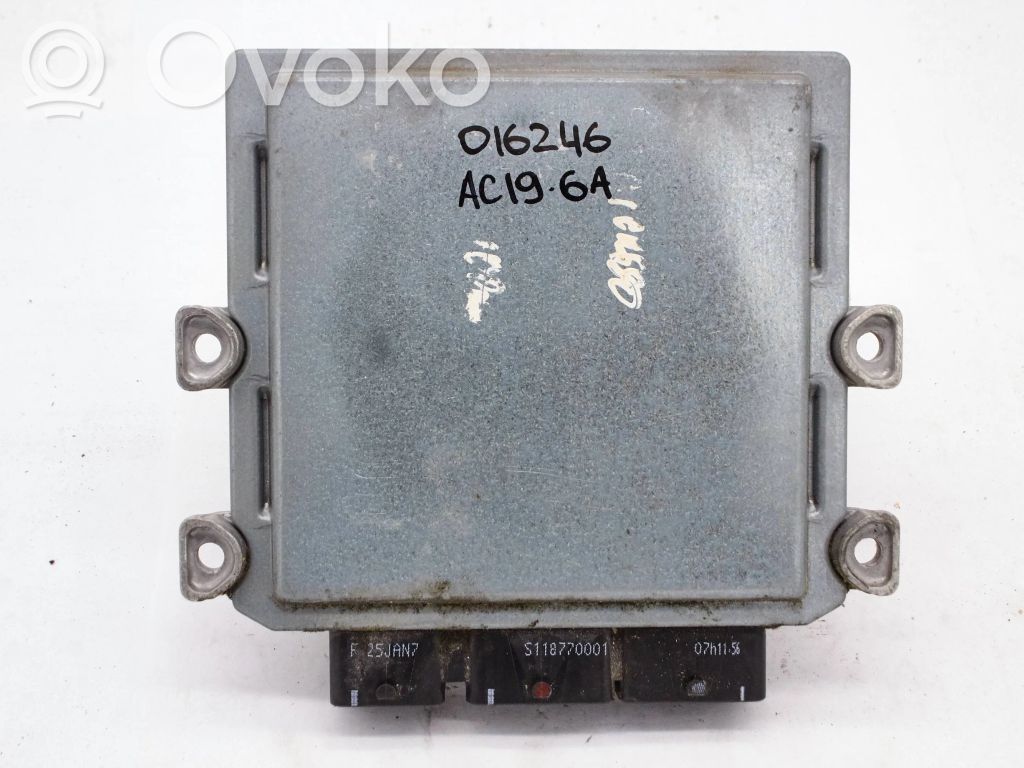 Citroen C4 Grand Picasso Engine ECU kit and lock set 