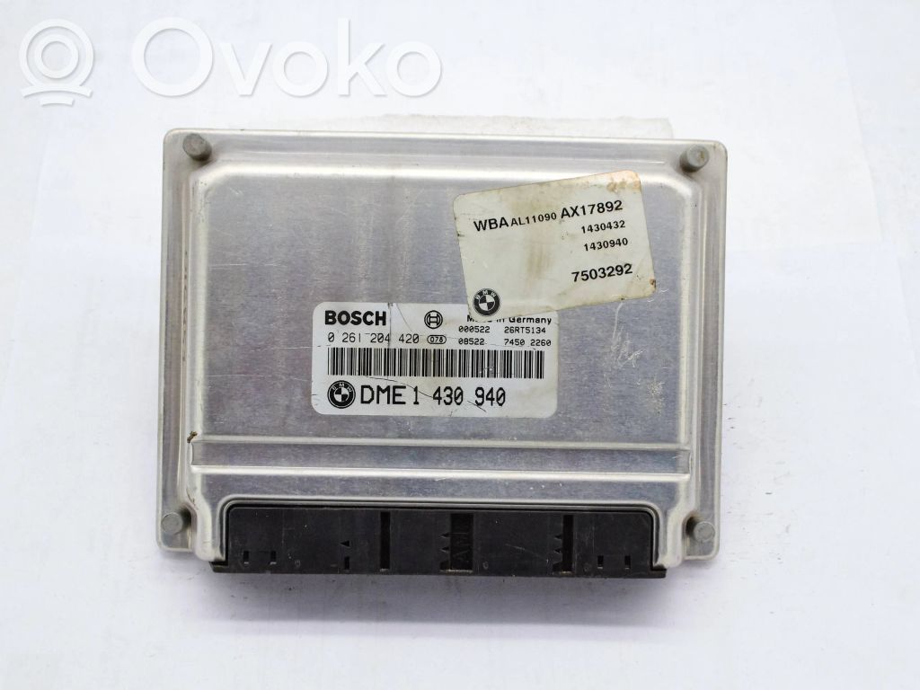 Engine control unit/module   1430940,7503292,0261204420