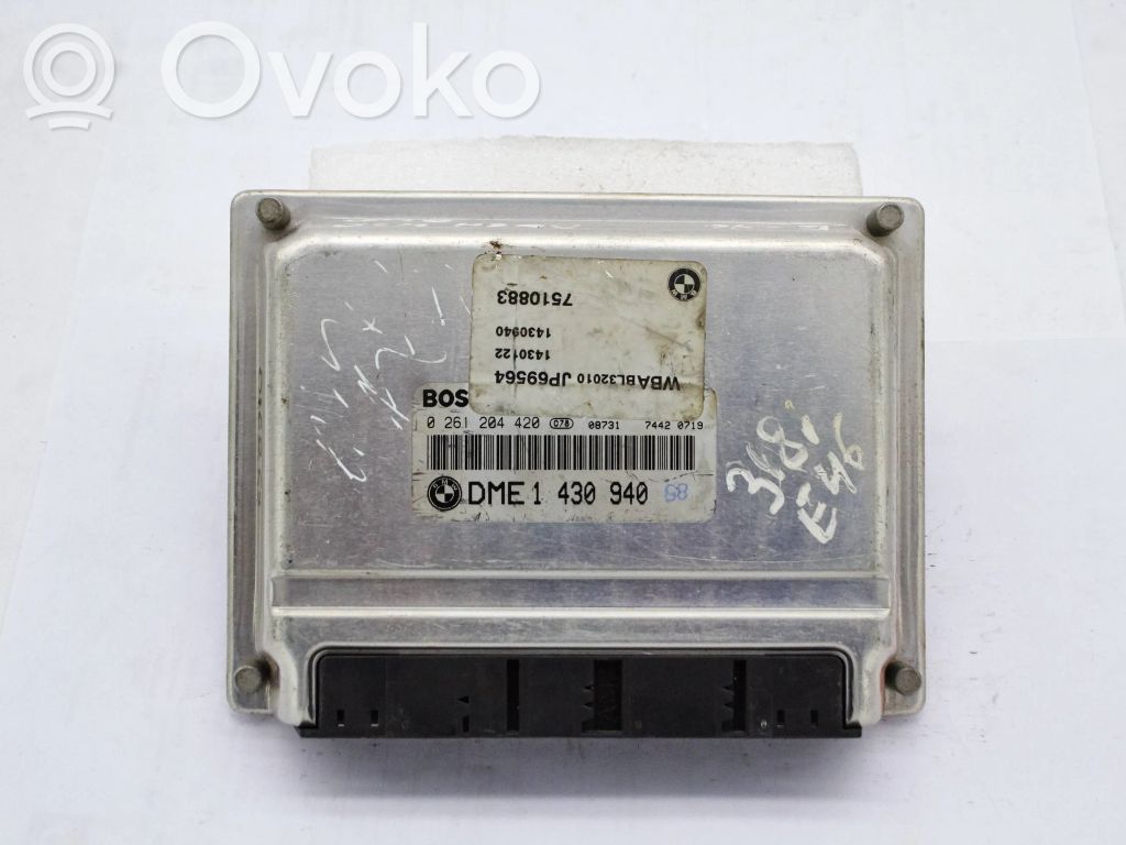 BMW 3 E46 Engine control unit/module 