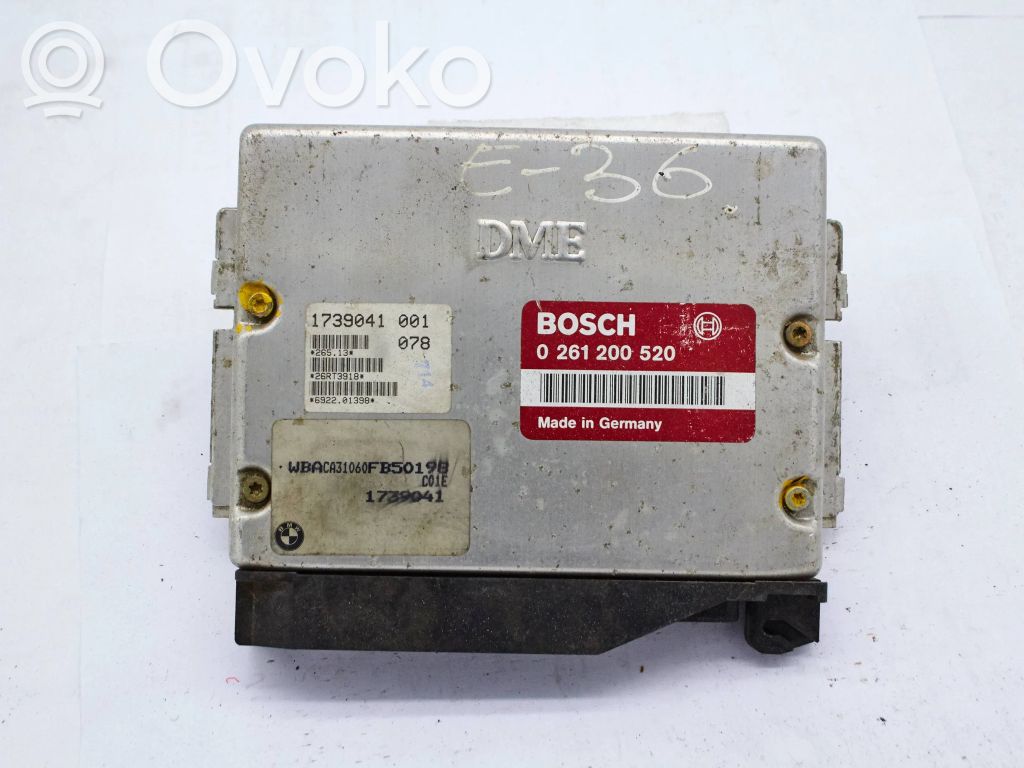 Engine control unit/module   1739041,0261200520