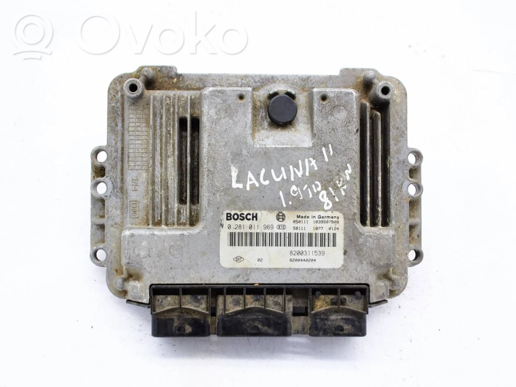 Renault Laguna II Sterownik / Moduł ECU 
