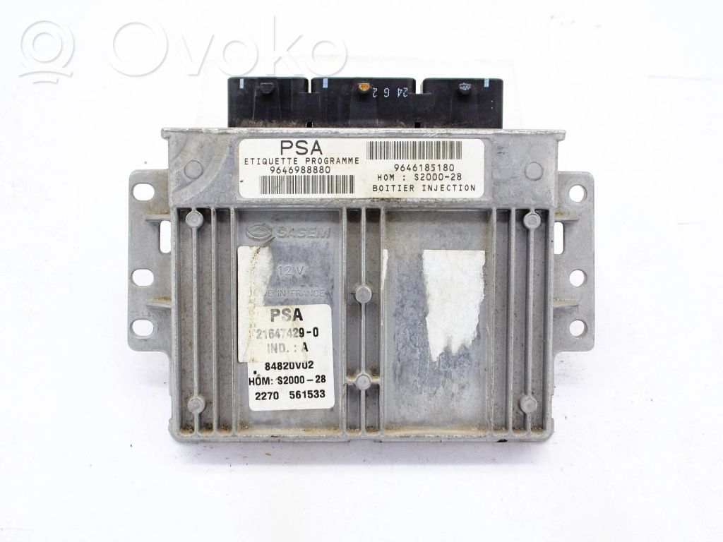 Peugeot 307 Engine control unit/module 