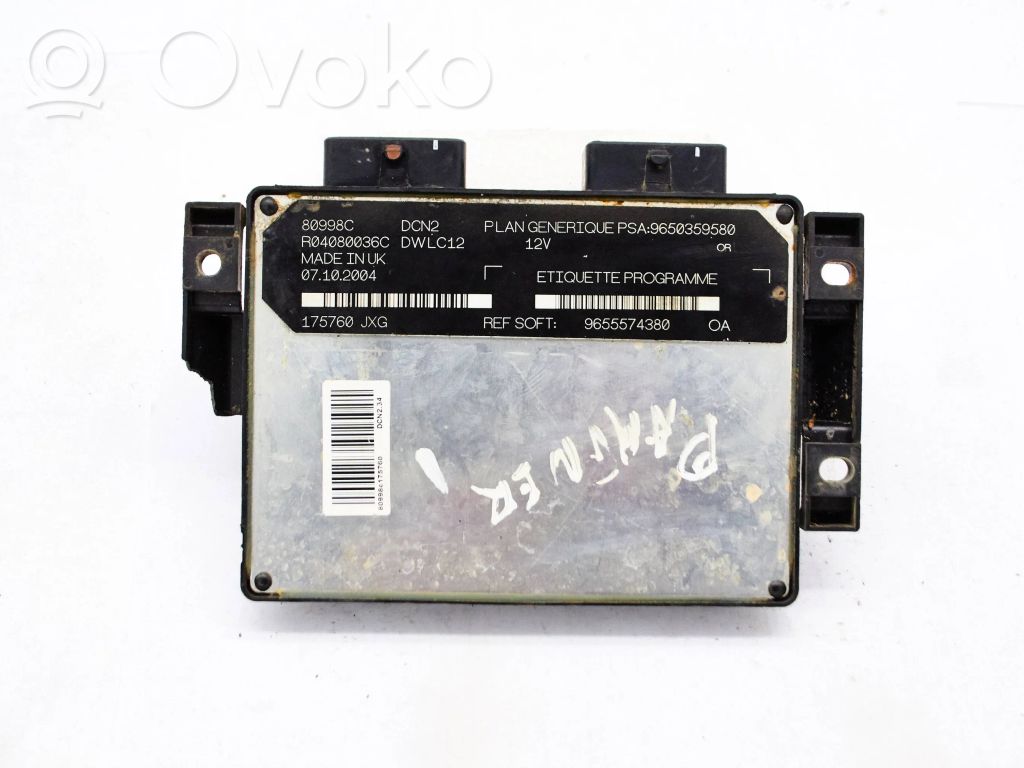 Engine control unit/module   9655574380