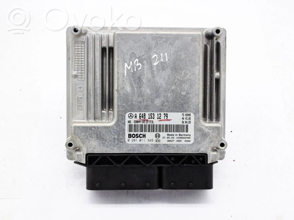 Engine control unit/module   A6481531279,0281011349