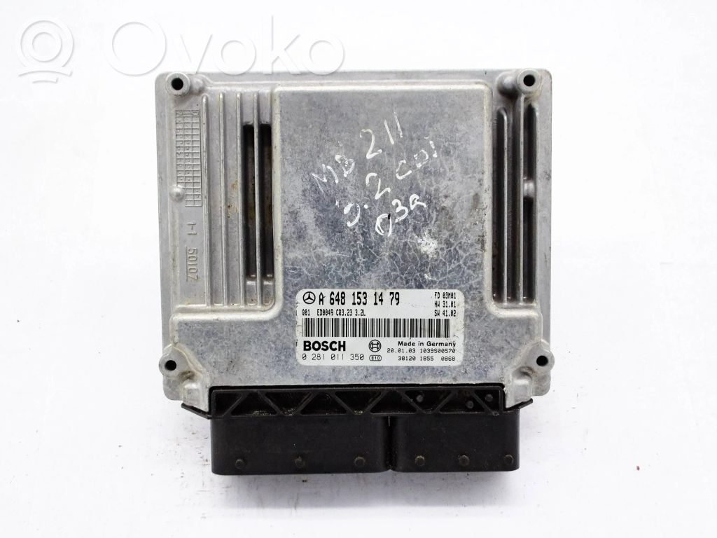 Mercedes-Benz E W211 Engine control unit/module 