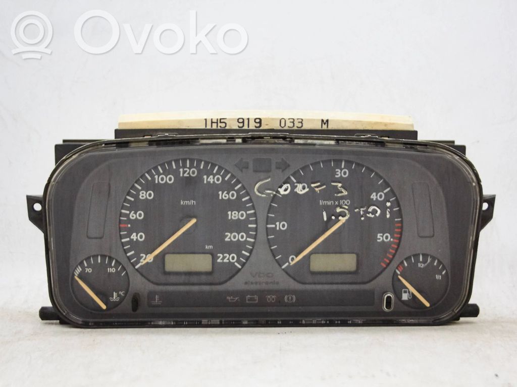 Volkswagen Golf III Nopeusmittari (mittaristo) 