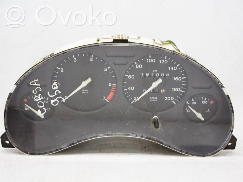 Opel Tigra A Speedometer (instrument cluster) 