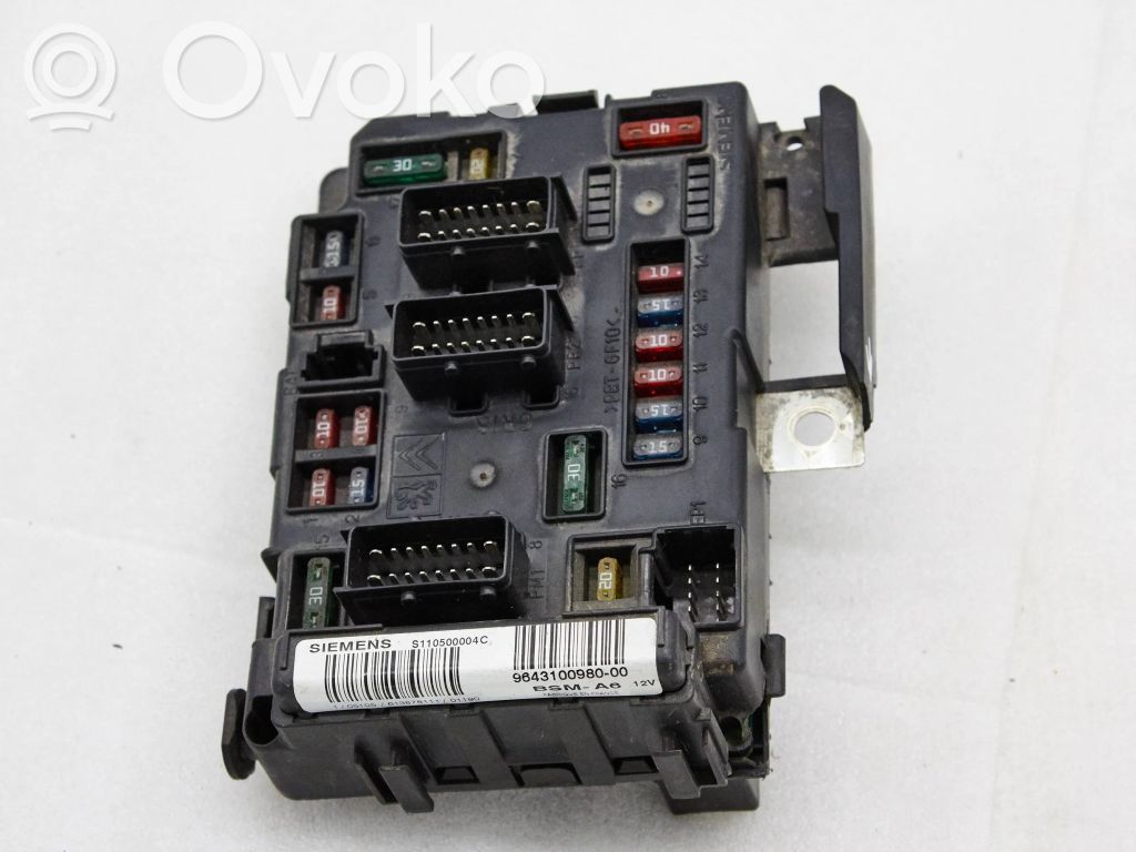 Citroen C5 Fuse module 