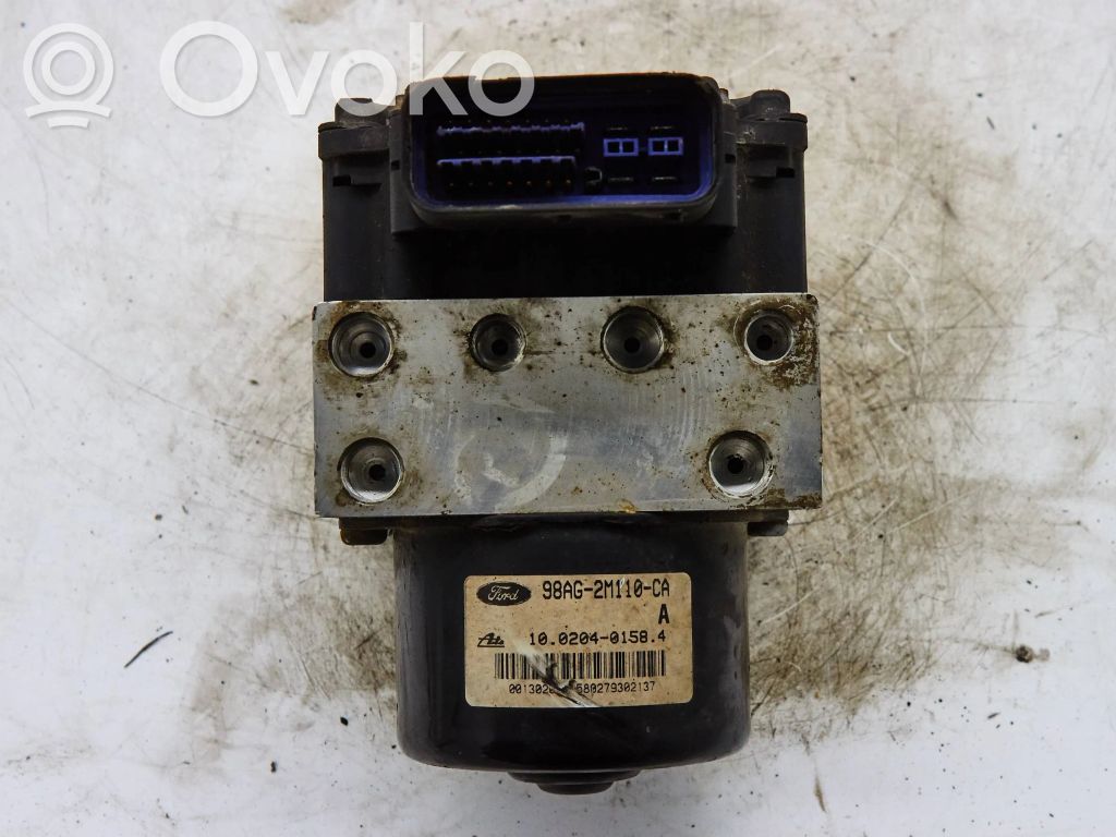 ABS Steuergerät   98AG2M110CA,10020401584,10094801053,5WK8158
