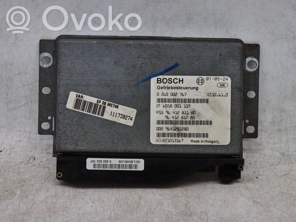 Citroen C5 Unitate/modul de control cutie de viteze 