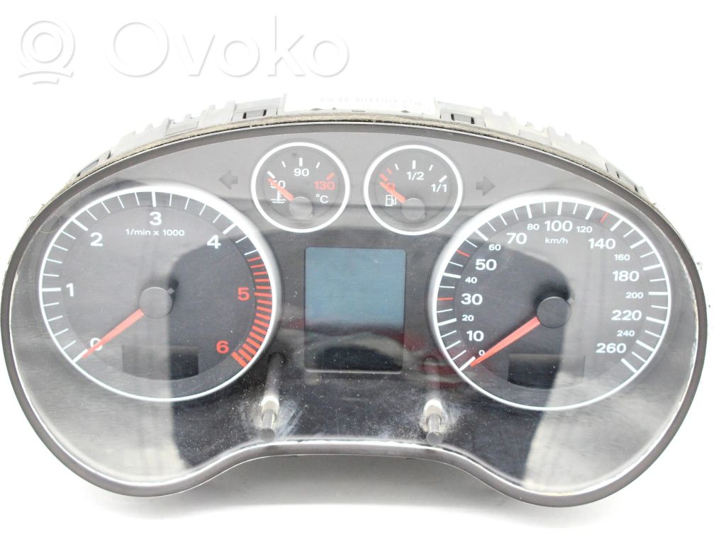 Audi A3 S3 8P Speedometer (instrument cluster) 