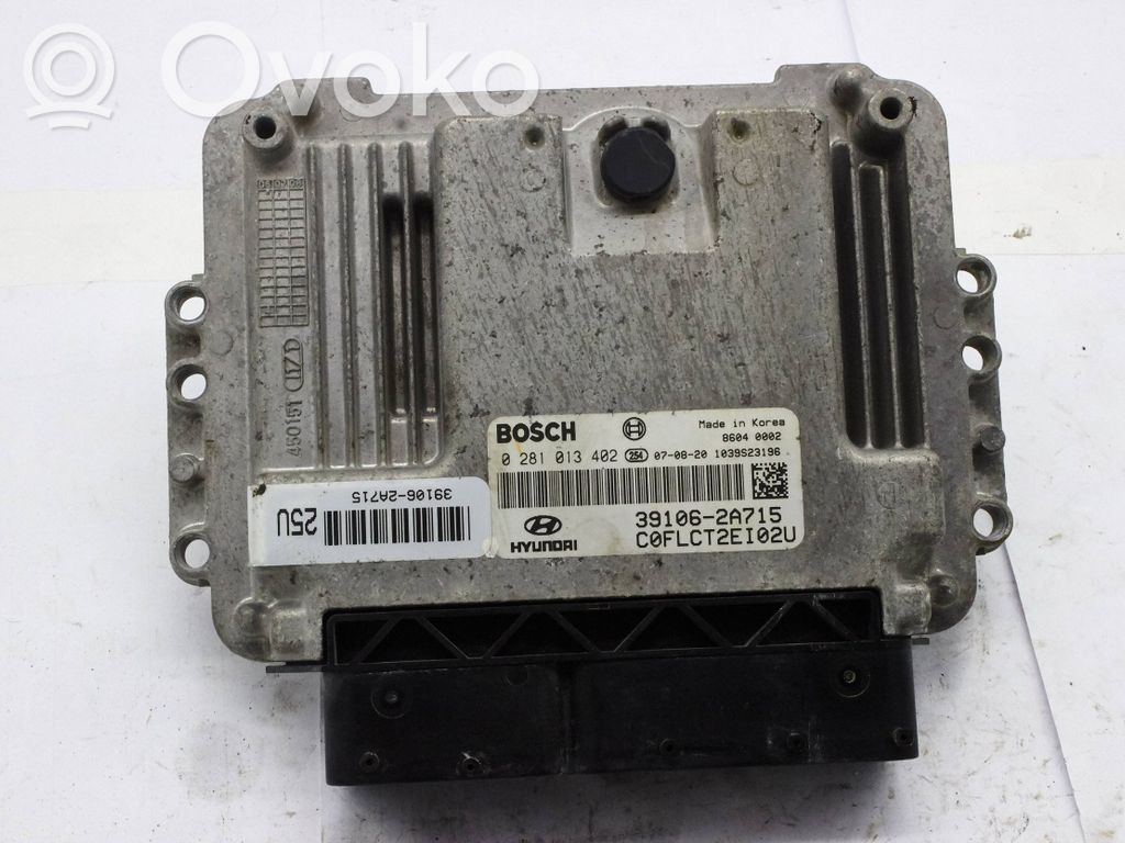 Engine control unit/module   391062A715,0281013402