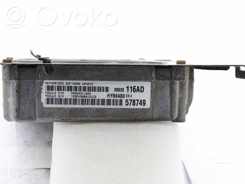Chrysler PT Cruiser Engine control unit/module 